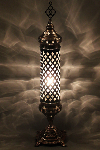 Decorative Blown Glass Table Lamp Model 1